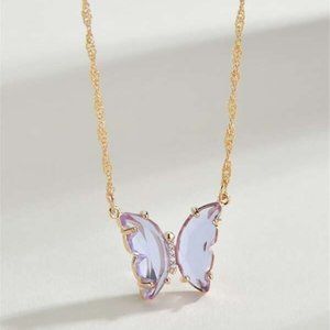 New Butterfly Decor Necklace
